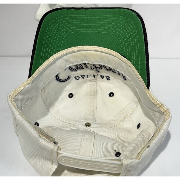 Vintage Dallas Cowboys Hat Cap Snapback White Sports Specialties Script NFL 90s - Picture 6 of 6